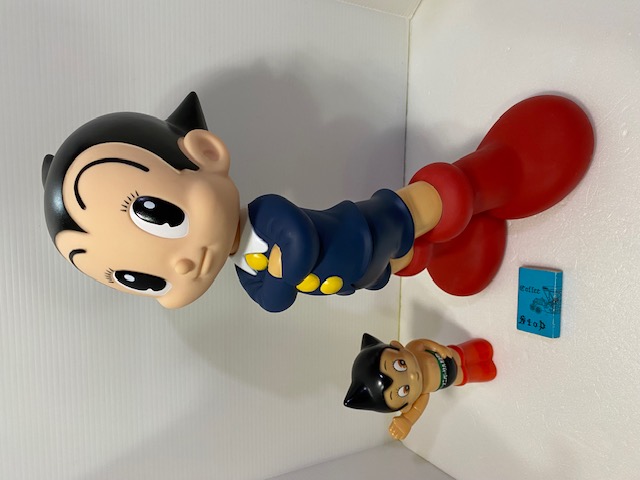 特大☆ビリケン☆鉄腕アトム☆ソフビ人形 38．0cm 515g 学生