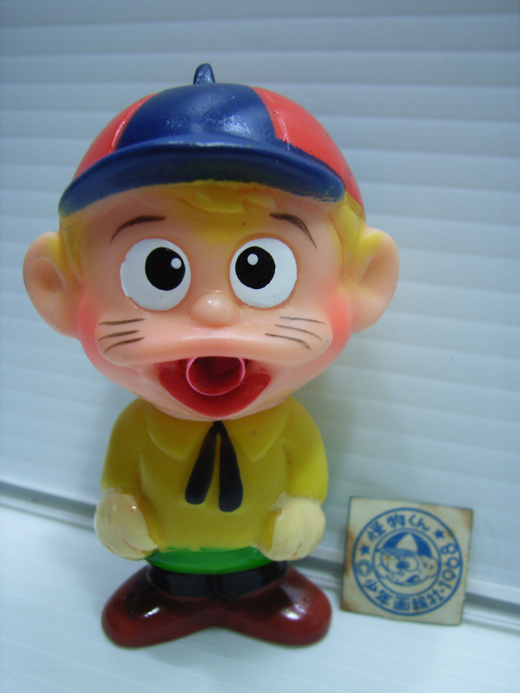 美品☆初代 怪物くん ソフビ人形 7．5cm 初期放映当時 藤子・F・不二雄