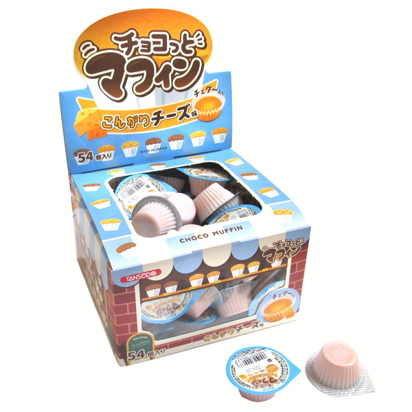 駄菓子 通販】チョコっとマフィン こんがりチーズ味（丹生堂本舗