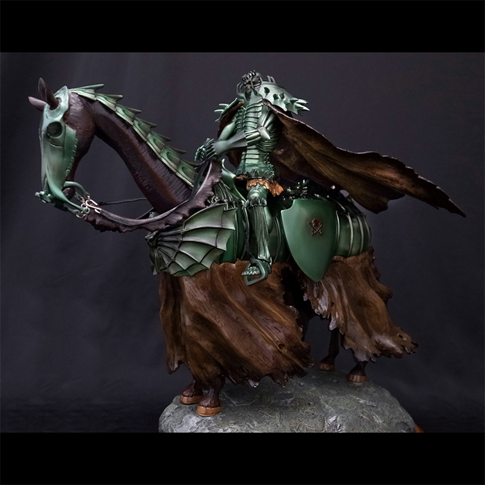 髑髏の騎士騎乗（1/15スケール）』限定版 ガイゼリックコイン付き