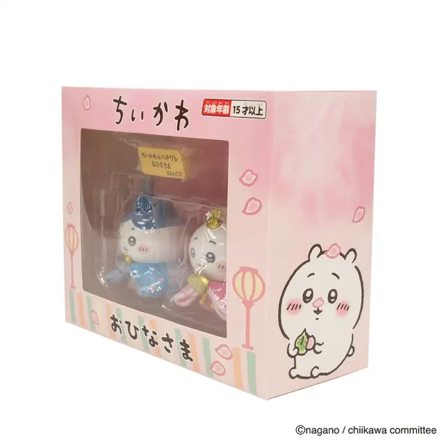 初節句 ひなまつり 雛人形】ちいかわ＆ハチワレミニ雛人形