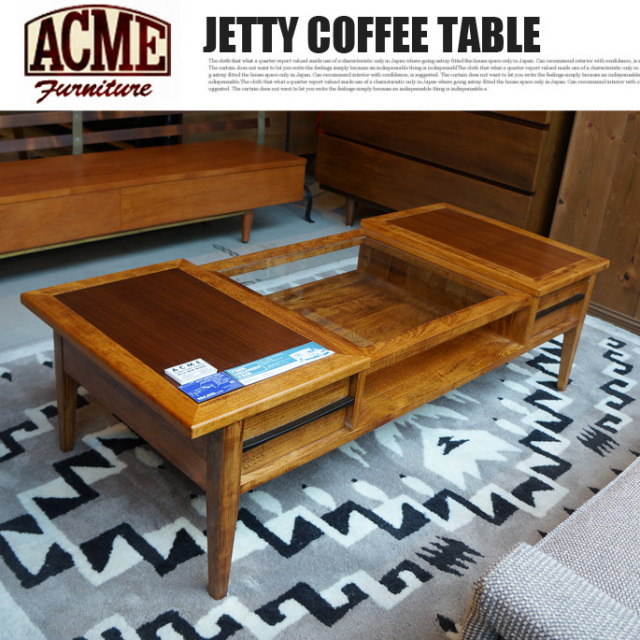 JETTY COFFEE TABLE ACME Furniture デザイナーズ家具 デザイン