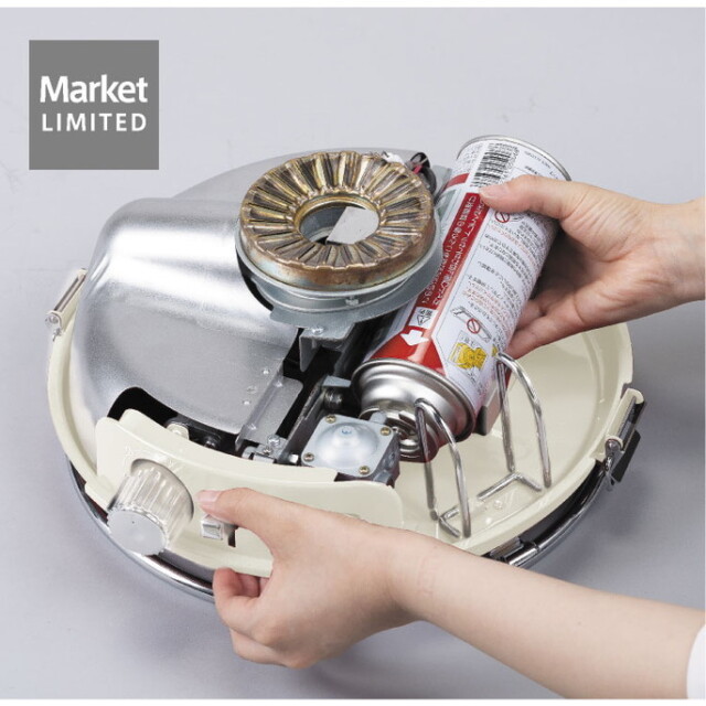 ストーブ Aladdin Portable gas stove WHITE アラジン ポータブルガス