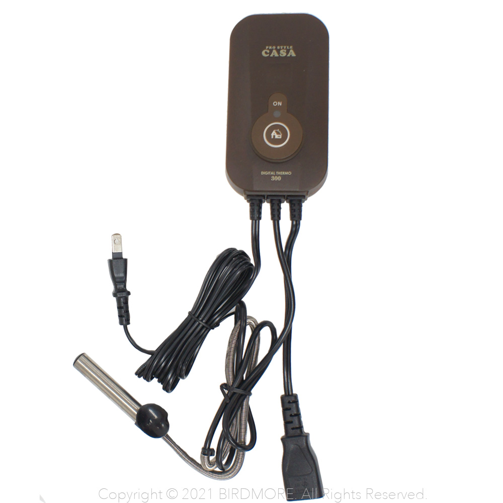 デジタルサーモ300 ヒートランプ 40W 未使用②ペットヒーター デジタル