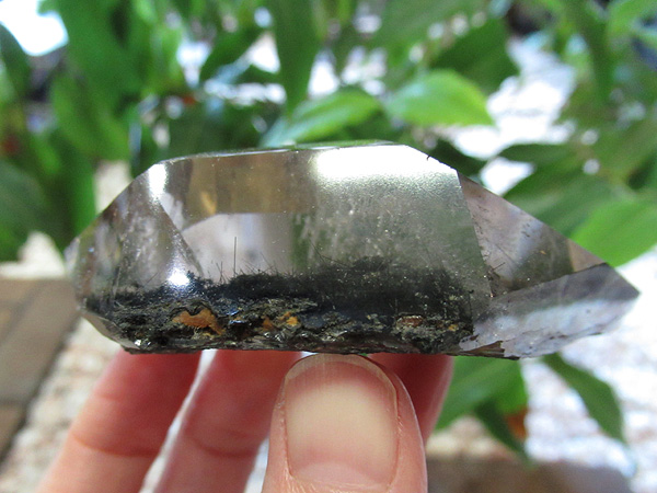 高品質 ルチル ガーデンスモーキークォーツ 原石ポリッシュの通販 水晶