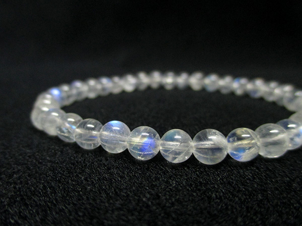 高品質レインボームーンストーンブレスレット約5.5～6mm/通販/販売