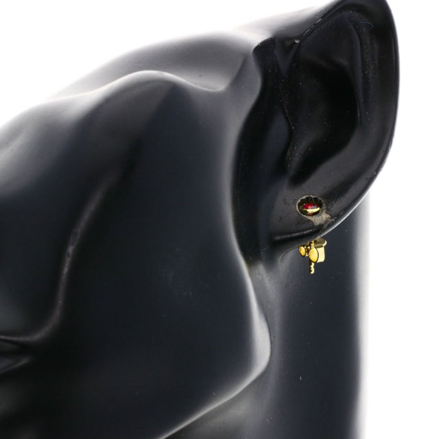 TIFFANY&Co. ティファニー バイザヤード ルビー 片方のみ ピアス K18