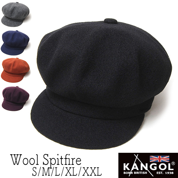 KANGOL(カンゴール) ウールキャスケット WOOL SPITFIRE メンズ