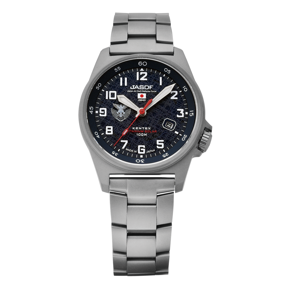 JSDFチタンソーラー 空自モデル メタルベルト仕様 [S815M-05]