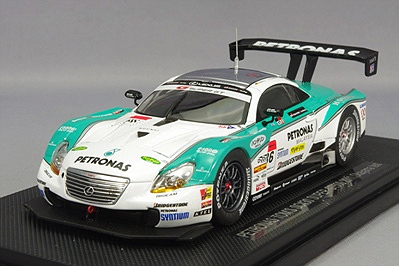 エブロ 1/43 ペトロナス トムス SC430 2011 スーパーGT GT500 岡山テスト
