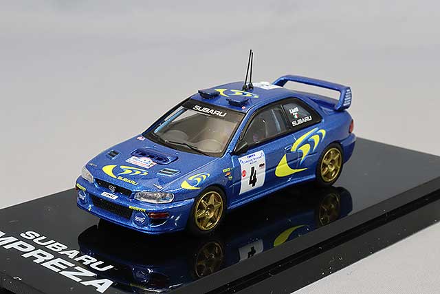 ホビージャパン 1/64 スバルインプレッサ WRC 1997 #8 (RAC RALLY)