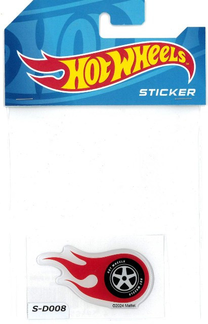 大伸工業 ホットウィール トレジャーハントマーク ステッカー (オレンジ)