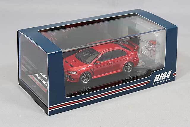 ホビージャパン 1/64 三菱 ランサーエボリューション X ファイナル