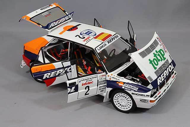 京商 1/18 ランチア デルタ HF インテグラーレ エヴォルツィオーネ