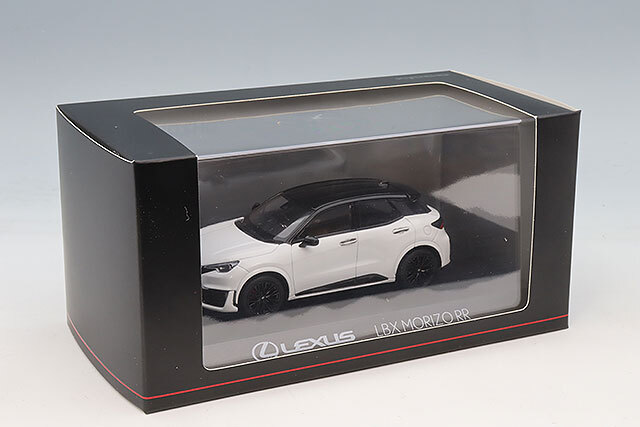京商 1/43 レクサス LBX MORIZO RR ホワイトノーヴァガラスフレーク