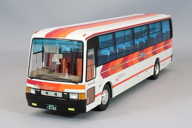 トミカリミテッドヴィンテージ NEO 1/64 三菱 FUSO エアロバス 帝産