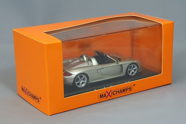 マキシチャンプス 1/43 ポルシェ カレラ GT 2003 シルバー