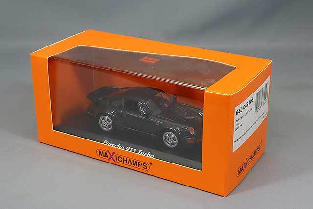 マキシチャンプス 1/43 ポルシェ 911 ターボ (964) 1990 ブラックパール
