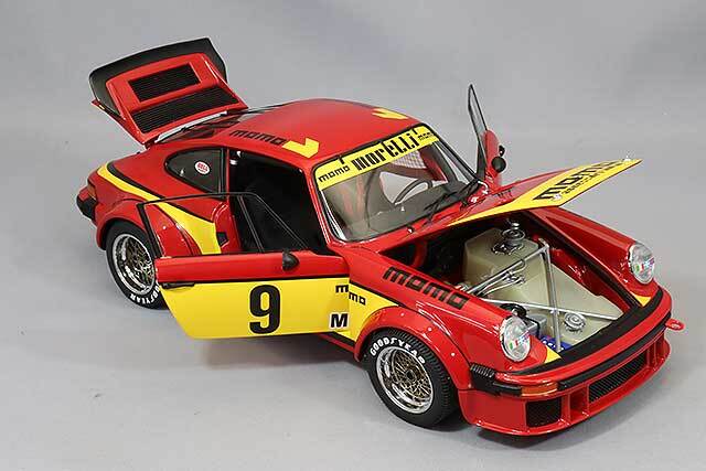 EXOTO 1/18 ポルシェ934 momo 1977 シルバーストーン6H #9 V.ブランビラ