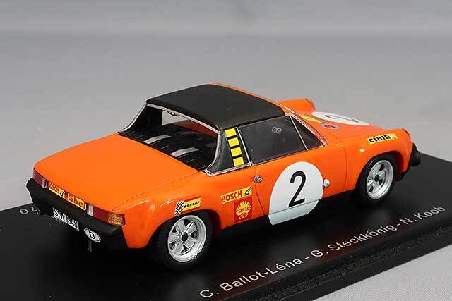 スパーク 1/43 ポルシェ 914/6 1970 マラソン・デ・ラ・ルート 3位 #2