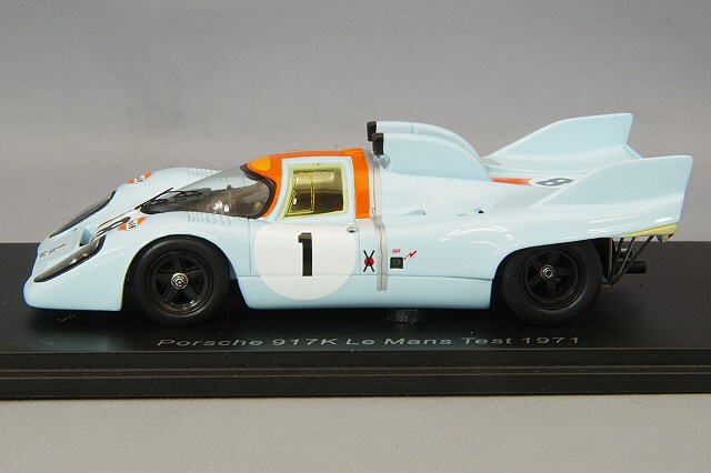 スパーク 1/43 ポルシェ 917K シュノーケル 1971 ルマン テスト #18 J