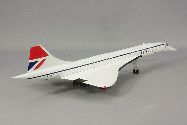 シュコー 1/250 コンコルド シンガポール/ブリティッシュエアウェイズ