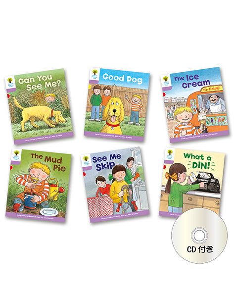 ORT L1+: MORE FIRST SENTENCES C 6冊パック (CD付き) 【在庫限り】