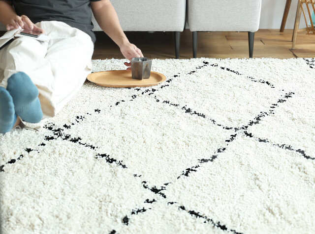 ラグマット BOHOM（ボホム）100×140cm｜北欧・ヴィンテージインテリア