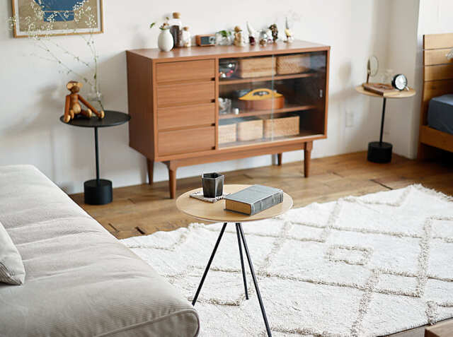 サイドテーブル Muse（ミューズ）Bタイプ ナチュラル｜北欧