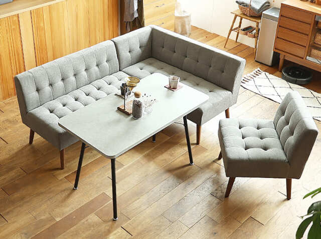 1人掛けソファー mild（ミルド）グレータイプ｜北欧・ヴィンテージ