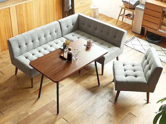 1人掛けソファー mild（ミルド）グレータイプ｜北欧・ヴィンテージ