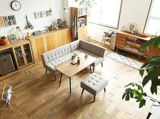 2人掛けソファー mild（ミルド）サンドベージュタイプ｜北欧