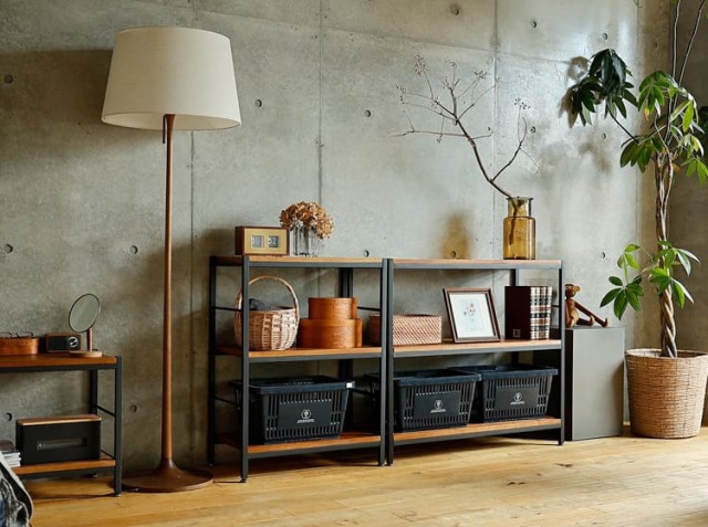 ZAGA（ザガ） オープンラック 幅60cm 3段タイプ｜北欧・ヴィンテージ