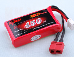 KK HOBBY】 バランス充電端子付 リポバッテリー KYPOM K6 11.1V 450mA