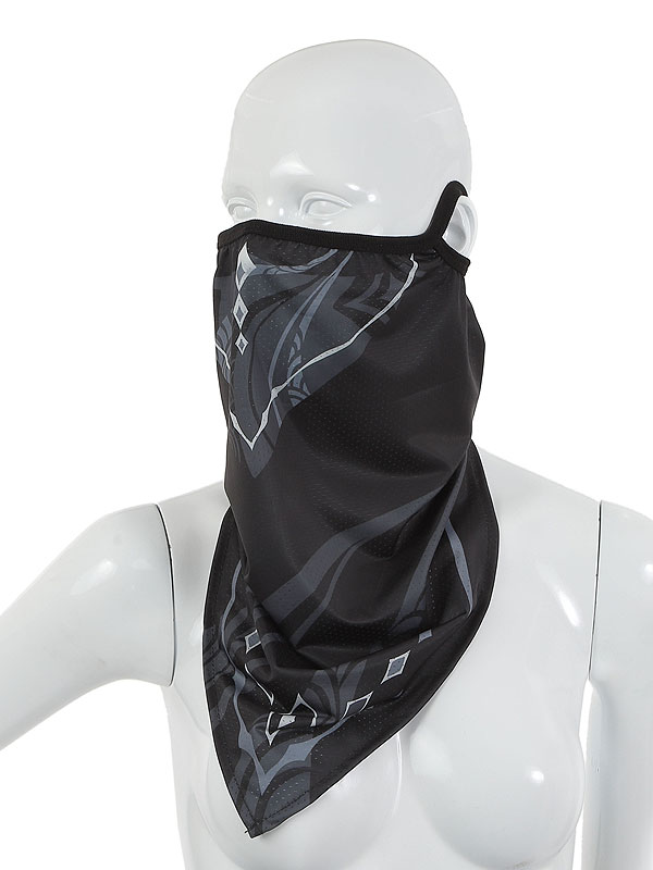 狐面堂：ネックフェイスマスク「宵闇」「暁晃」