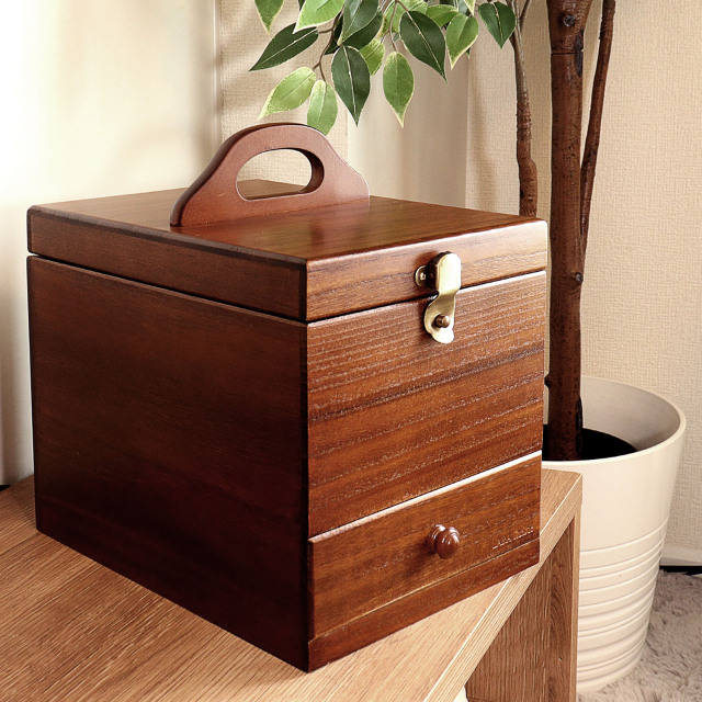 メイクボックス 鏡付き 大容量 木製 持ち運び ブランド おしゃれ