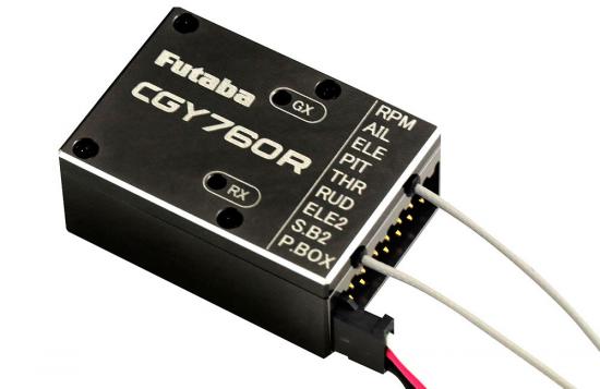 フタバ CGY760R受信機・ガバナー内蔵ヘリ用3軸ジャイロ＋プログラムBOX