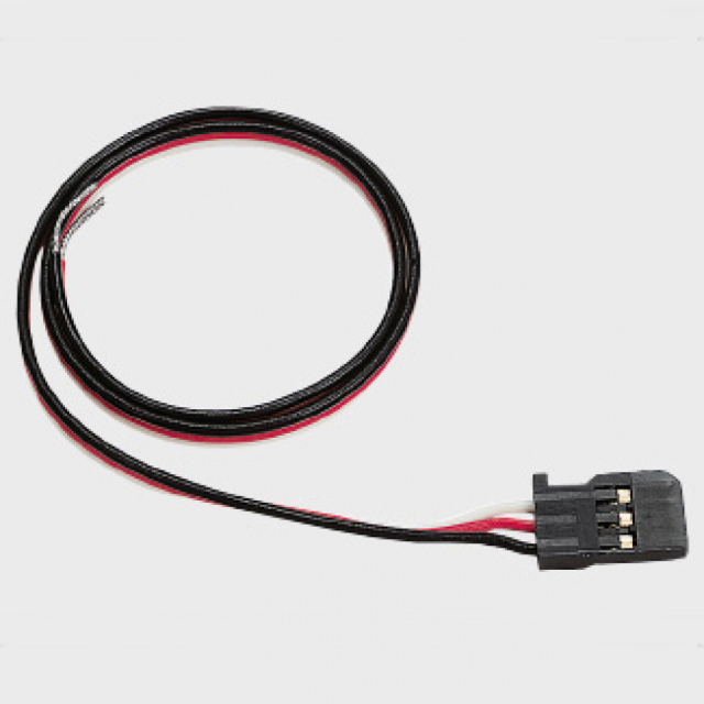 FUTABA サーボコネクター B3PCB（黒）300mm BA2062【メール便可】