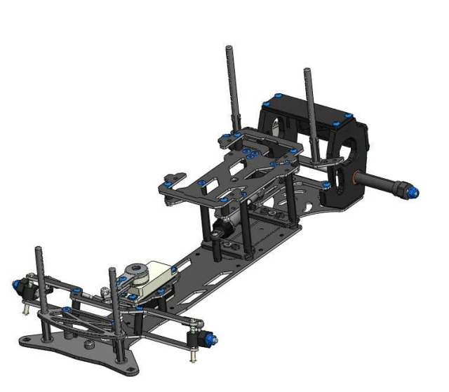 D-LIKE 1/10ドリフトカーキット LP-86 DL515-3