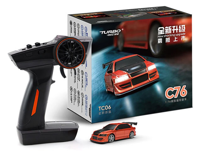 ハイテック TURBO RACING ターボレーシング 1/76スケール オン
