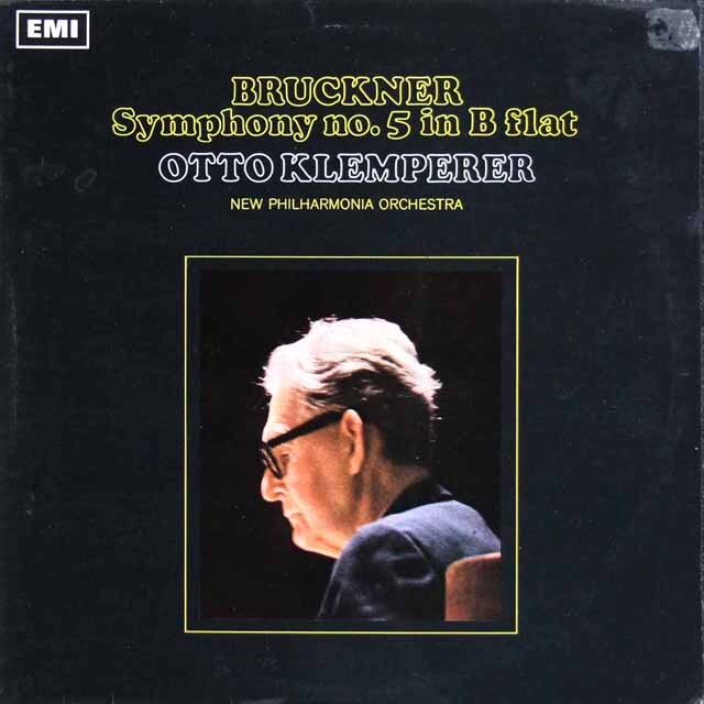LP レコード オリジナル盤 クレンペラーのブルックナー/交響曲第5番 英