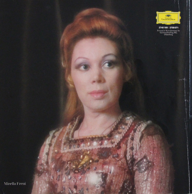 LP レコード アバドのヴェルディ/「シモン・ボッカネグラ」全曲 独DGG 3705