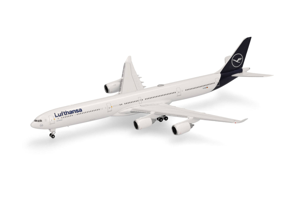 herpa wings 1/500 (ダイキャスト製) A340-600 ルフトハンザ航空 D-AIHI