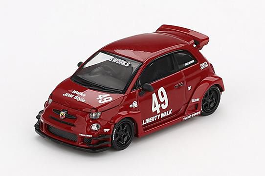 MINI GT 1/64 (ダイキャスト製) アバルト 595 LB-WORKS x Abas Works