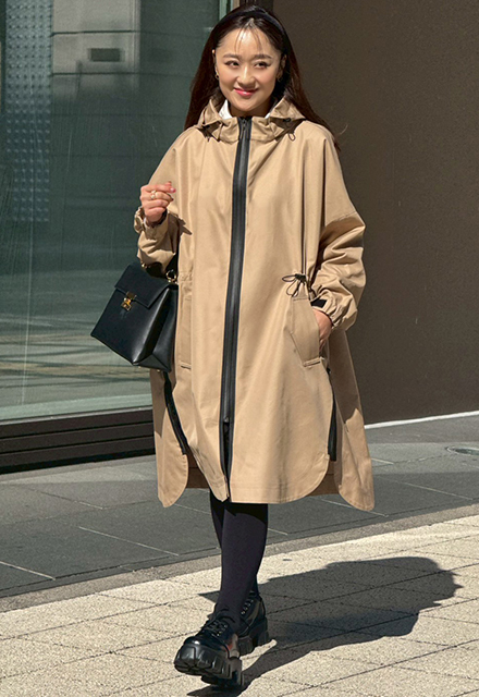 防水加工コクーンマウンテンコート【7e-174-02408】