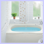 TOTOインテリアバーI型 浴室手すり TS134GY7S