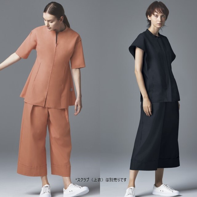 DOM-0005 パンツ 女性用 ユナイト チトセ ワイドパンツ クロップド