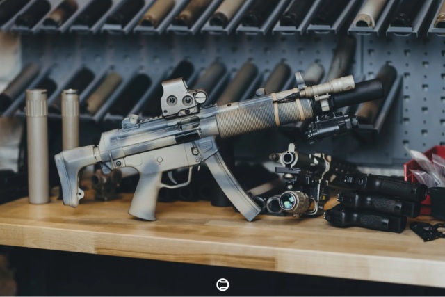 WIITECH マルイ 次世代 MP5SD6 用 B&T Tri-Railタイプ20mmレールマウント