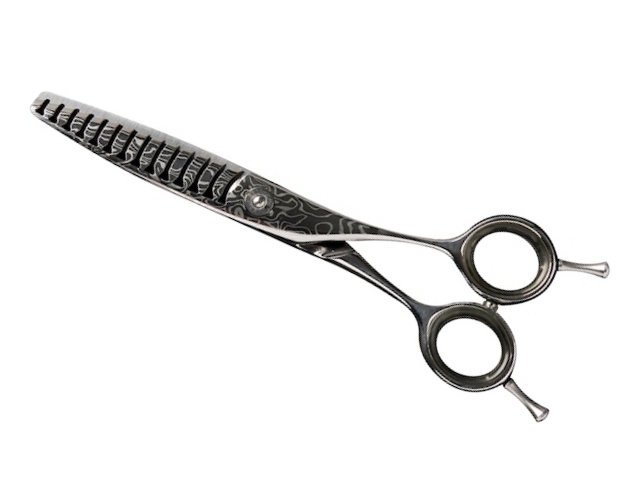 天洋 ダマスカス両刃セニングW50(TENYO 大理/カット率40～50％) ハサミ