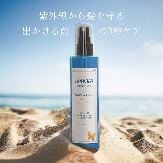 たった3秒でツヤ髪に変身！イヴァンカ天然生ミスト